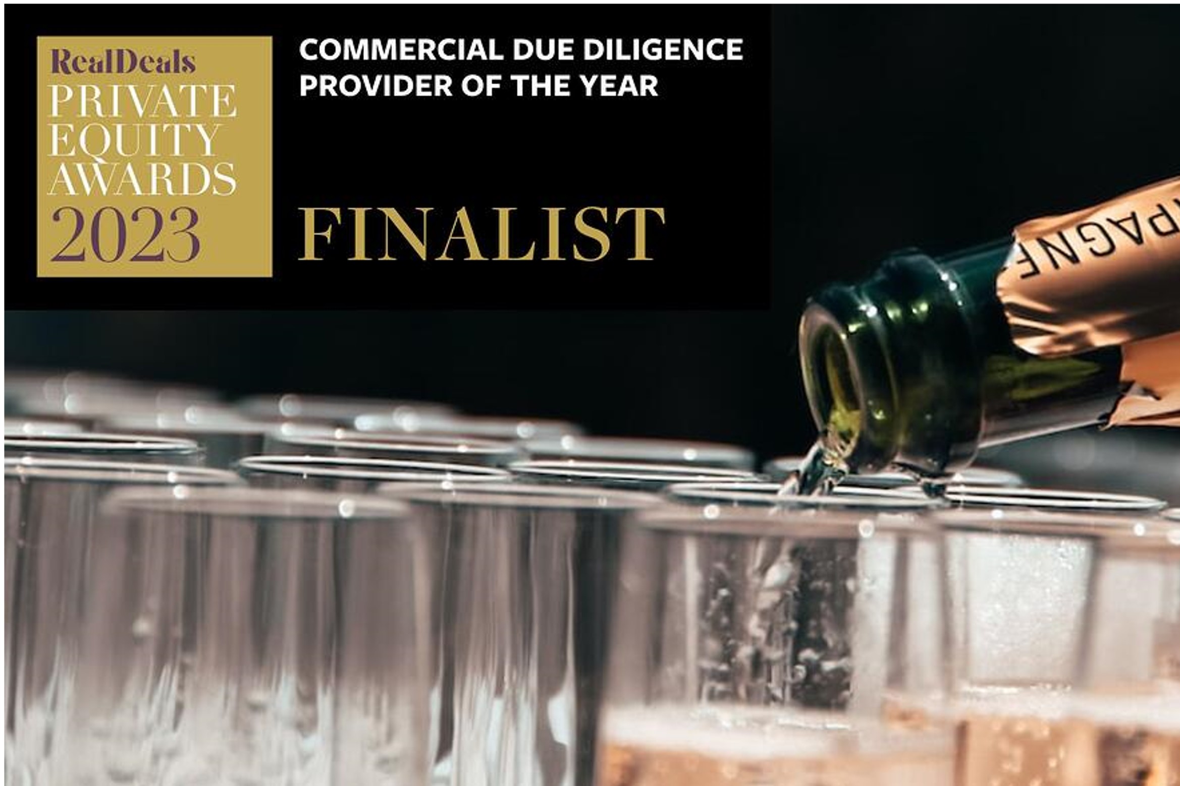 Luminii shortlisted as Commercial Due Diligence Provider of the Year at the Real Deals Private Equity Awards 2023